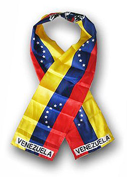 Venezuela Flag Print Scarf