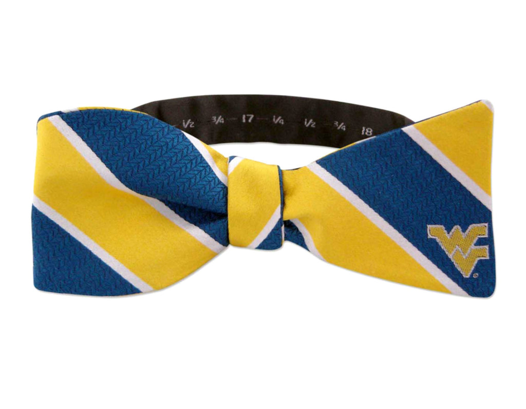 West Virginia Mountaineers Woven Silk Bow Tie - NCAA