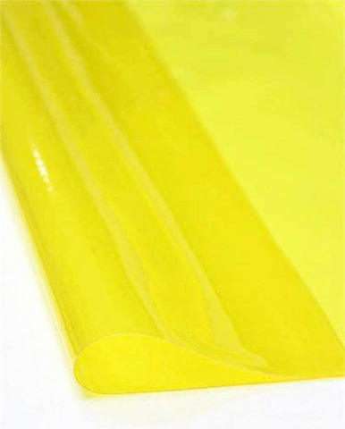 Yellow Tinted Clear Vinyl 10-Gauge Multipurpose Fabric - 5-Star Fabrics