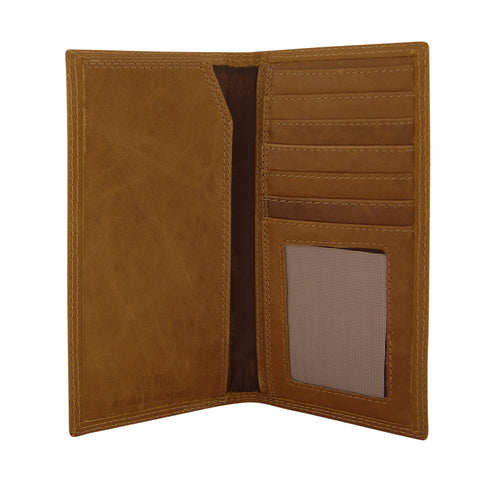 Zep-Pro Marlin Embossed Leather Roper Wallet