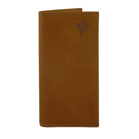 Zep-Pro Marlin Embossed Leather Roper Wallet